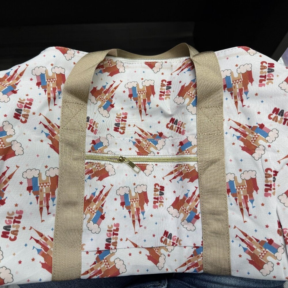 Magic Castle Duffle Bag NWOT